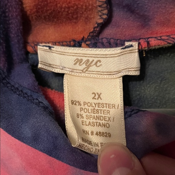 NYC Multicolor Tie-Dye Apparel - Picture 2 of 5